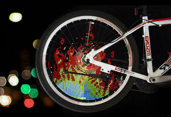 128LEDs Bicycle Full Color Display