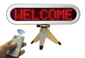 Led Remote Scrolling Display